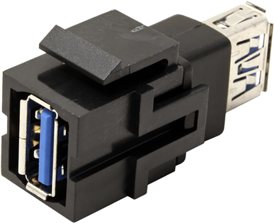 BACHMANN Port USB 3.0 Keystone type A, femelle - femelle