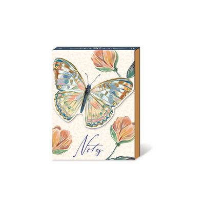 Punch Studio Pocket carnet de notes aimanté - Florette Butterfly