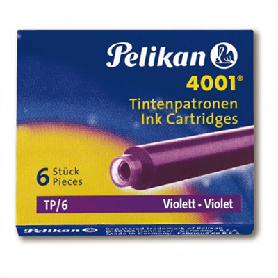 Pelikan Cartouches d'encre 4001 TP/6, violet