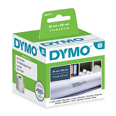 DYMO Etiquettes d'expédition LabelWriter 102 x 210 mm,blanc
