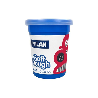 Milan pot 116 g pâte à modeler Soft Dough, rouge