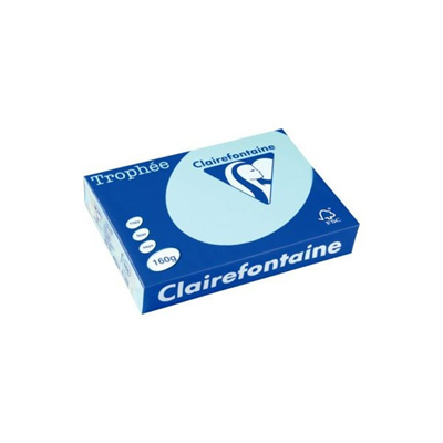 Clairalfa Papier universel Trophée A3 160 g/m2 bleu alizé