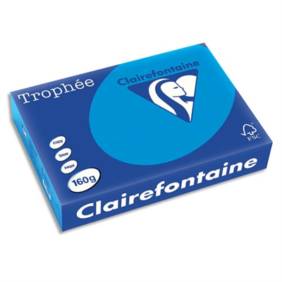Clairalfa Papier universel Trophée A4 bleu turquoise