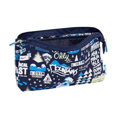 Milan Trousse 5 compartiments série spéciale The Yeti 2, bleu marine