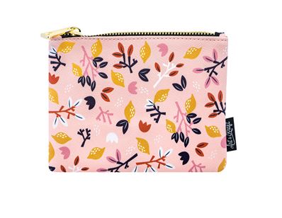 Art & Kraft Plumetis pochette plate rose PM