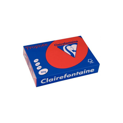 Clairalfa Papier universel Trophée A3 rouge groseille