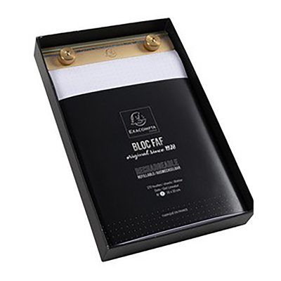 EXACOMPTA Bloc-notes BLOC FAF 210 x 135 mm pointillé