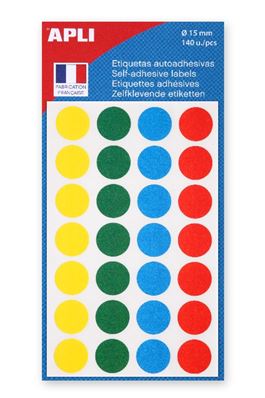 Agipa Pastilles de signalisation, diamètre: 15 mm, rond 100625