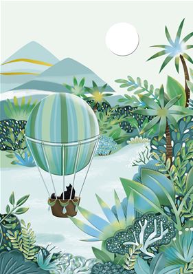 Art & Kraft Catimini Cahier A5 Montgolfière