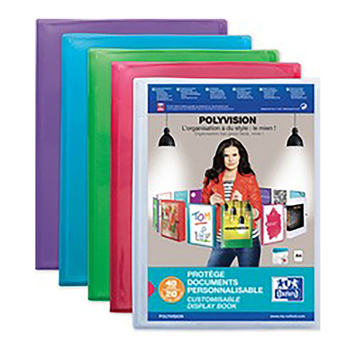Oxford protège-documents POLYVISION A4 60 pochettes