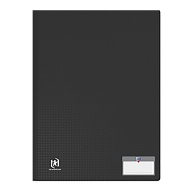 Oxford protège-documents Memphis A4 60 pochettes noir