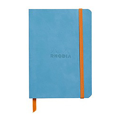 RHODIA Carnet souple RHODIARAMA A6 ligné turquoise