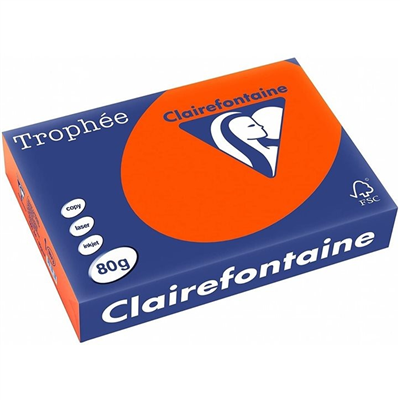 Clairalfa Papier universel Trophée A4 rouge cardinal
