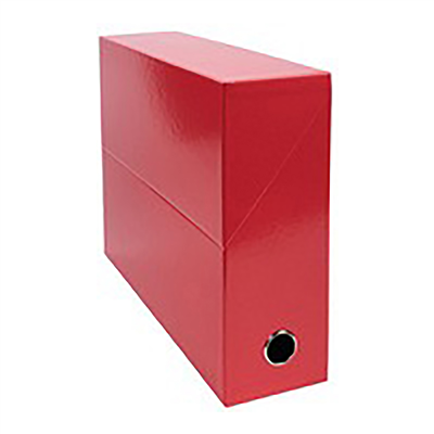 EXACOMPTA boîte transfert Iderama 90 mm rouge