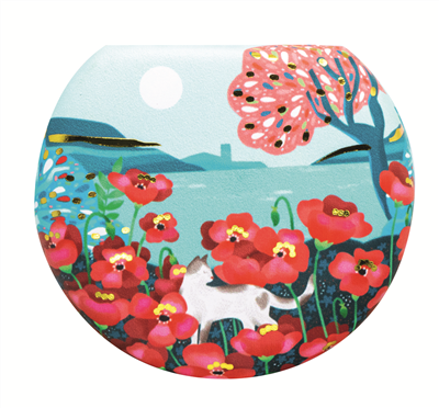 Art & Kraft Catimini Boîte à bijoux Coquelicots