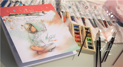 Mon amie Luce Livre à colorier "La magie des couleurs"