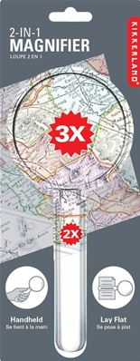 Kikkerland Loupe 2 en 1
