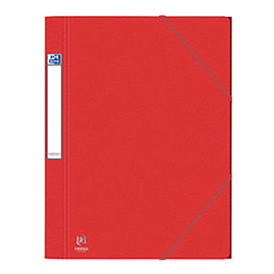 Oxford Chemise à élastique EUROFOLIO+ PRESTIGE A4 rouge