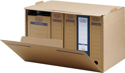 ELBA Conteneur d'archives tric systèm, brun naturel
