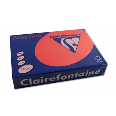 Clairalfa Papier universel Trophée A4 rouge corail