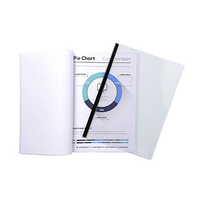 EXACOMPTA Plat de couverture PVC A4 transparent