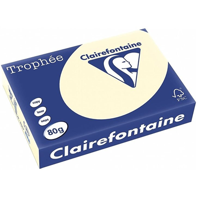 Clairalfa Papier Universel Trophée A4 80 g/m2 ivoire