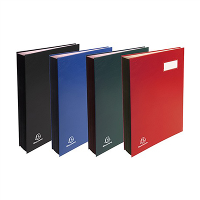 EXACOMPTA Parapheur Direction A4 20 compartiments noir