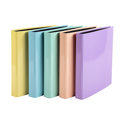 EXACOMPTA Classeur Aquarel mécanique 2 anneaux vert pastel