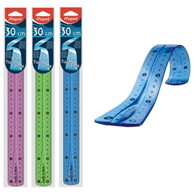 Maped règle plate Twist'n Flex 300 mm incassable flexible