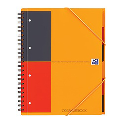Oxford International Cahier ORGANISERBOOK A4+ quadrillé