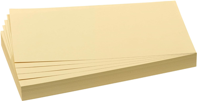 FRANKEN Carte de présentation rectangulaire, 205 x 95 mm