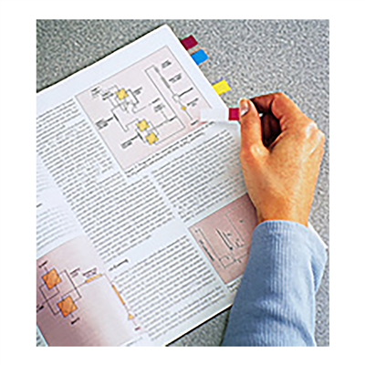 Post-it Marque-pages Index mini 11,9 x 43,2 mm 5 couleurs