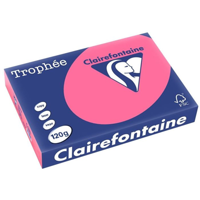 Clairalfa Papier universel Trophée A4 120 g/m2 fuchsia