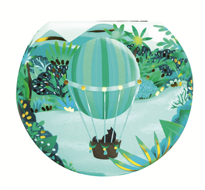 Art & Kraft Catimini Boîte à bijoux Montgolfière