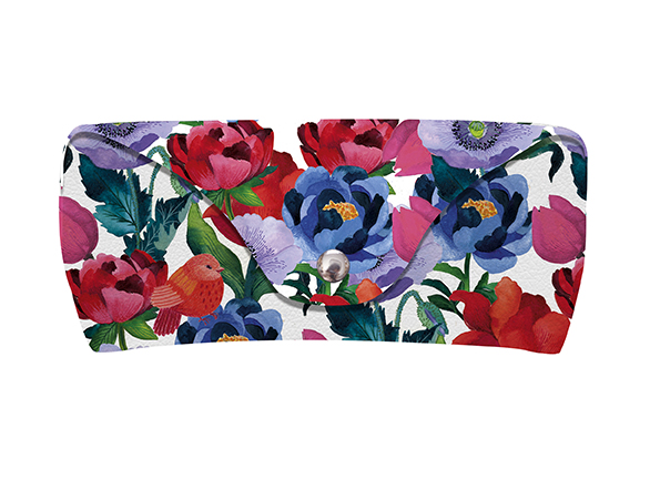 Art & Kraft Etui à lunettes fleurs- Malin Gyllensvaan