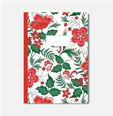 Pascale Edition Cahier de Dessin A5 Rouge CHE13