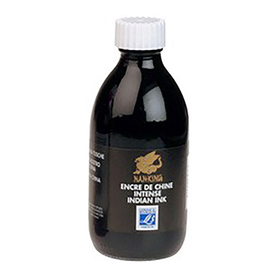 LEFRANC BOURGEOIS Encre de Chine Nan-King 250 ml noir