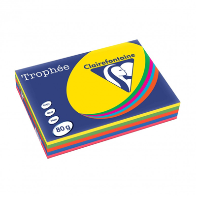 Clairalfa Papier universel Trophée A4 couleurs intenses