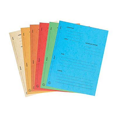 EXACOMPTA Dossiers de plaidoirie Pour / Contre assorti