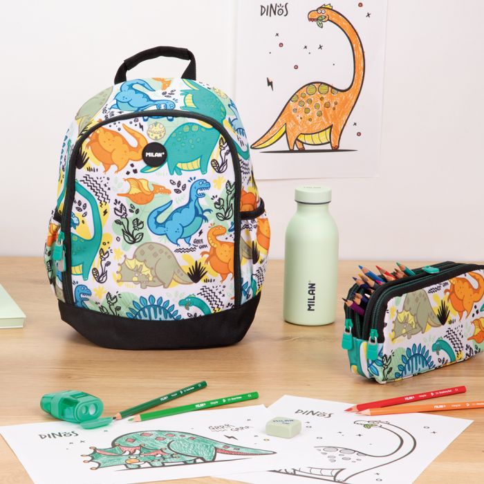 Sac à dos scolaire petite taille série spéciale Dinos