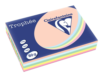 Clairalfa Papier universel Trophée A4 assorti pastel