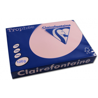 Clairalfa Papier universel Trophée A4 120 g/m2 rose