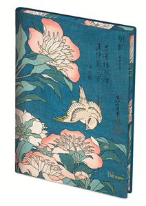 Art & Kraft Carnet souple  A5 Hokusai canari et pivoine