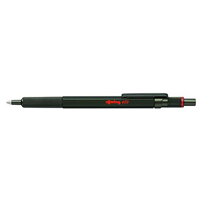 rotring Stylo à bille rétractable 600 vert métallique
