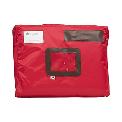 ALBA Sac navette POCSOU R avec soufflet nylon rouge