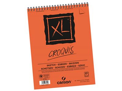 Canson Bloc cahier d'esquisses XL A5 Croquis C200787220