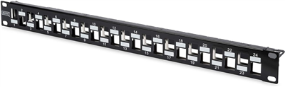 DIGITUS panneau de distribution modulaire 19" cat.6a, 24port