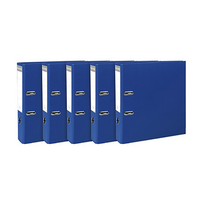 EXACOMPTA Classeur à levier Premium A4 80 mm bleu foncé