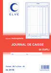 ELVE Manifold Journal de caisse 297 x 210 mm dupli
