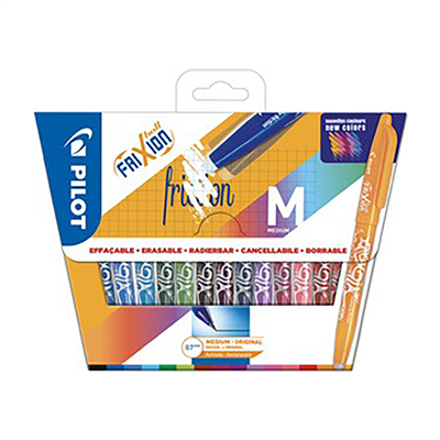 PILOT Stylo roller FRIXION BALL 07 étui carton de 15